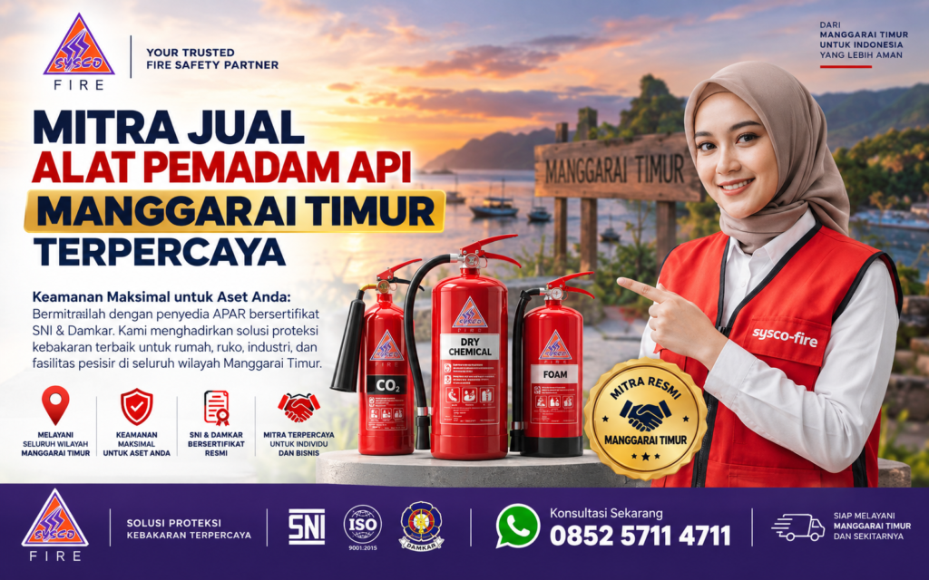Jual Alat Pemadam Api, Distributor Pemadam Api Manggarai Timur, Harga APAR Industri Flores, Pusat Pengadaan APAR Korporat NTT, Layanan Refill APAR Proyek Konstruksi, Agen Resmi Perlengkapan Keselamatan Kerja, Supplier Tabung Pemadam Clean Agent, Perawatan Pemadam Api Pabrik, Standar Keamanan Fasilitas Komersial Manggarai, Solusi Mitigasi Bencana Api, Jual Alat Pemadam Api Manggarai Timur