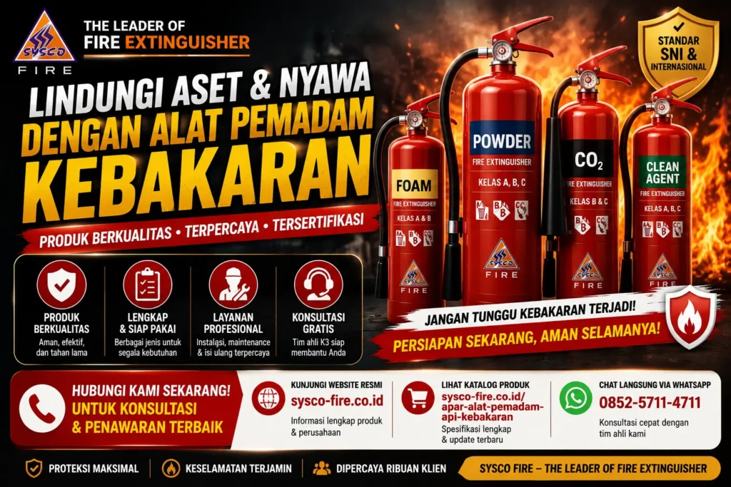 Panduan teknik PASS cara menggunakan alat pemadam api