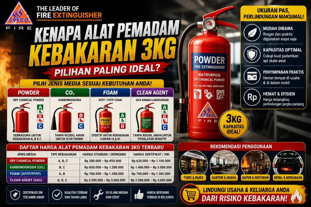 rekomendasi alat pemadam
