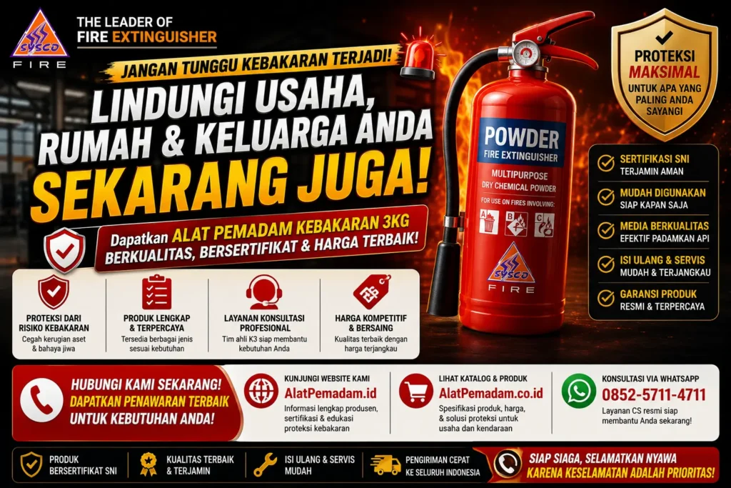 promosi alat pemadam
