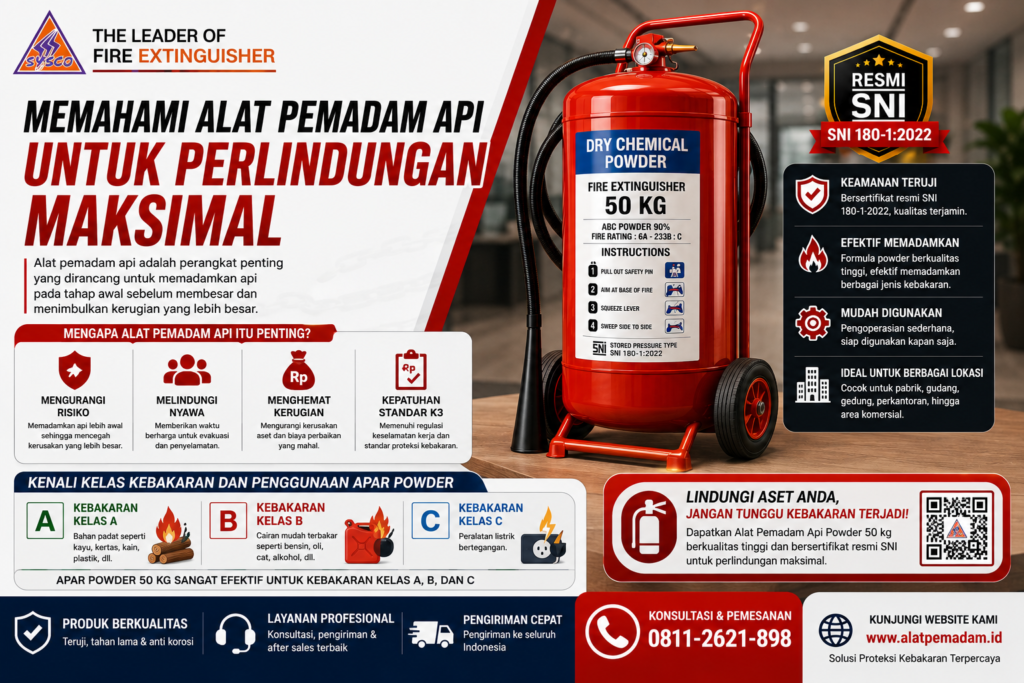 memahami alat pemadam