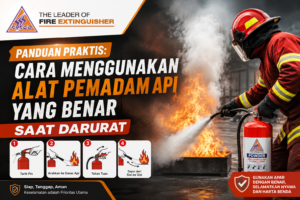 cara menggunkan alat pemadam