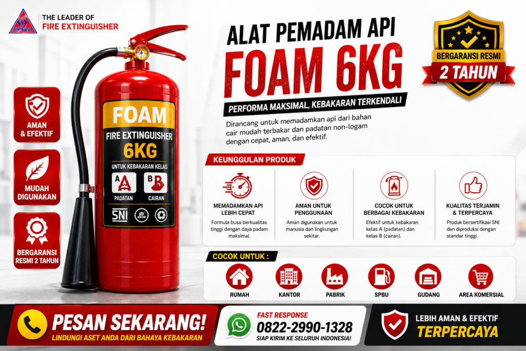 Alat Pemadam Api Foam 6 kg