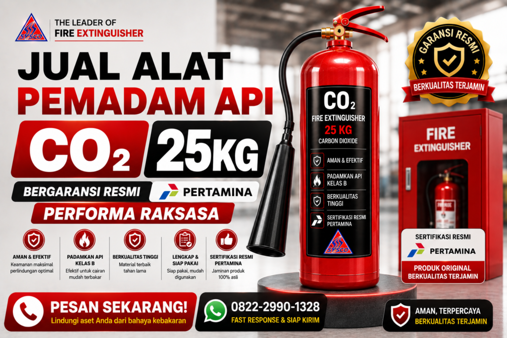 Jual Alat Pemadam Api CO2 25 kg
