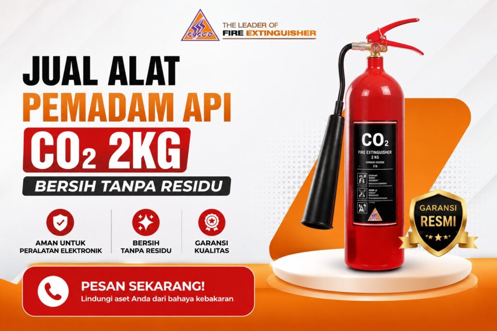 promosi jual alat pemadam CO2 2kg