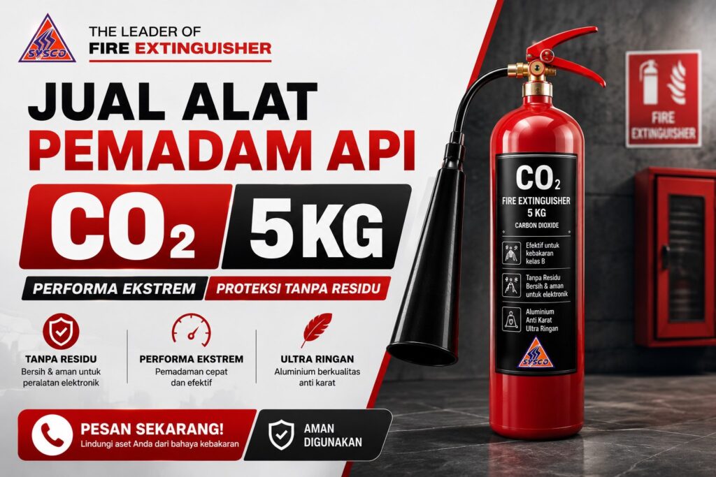 Poster Jual Alat Pemadam Api Co2 5kg