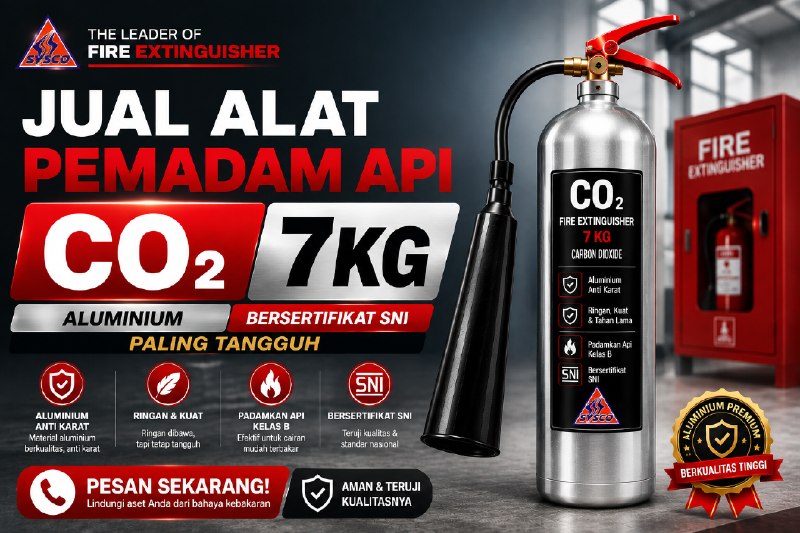 Poster Jual Alat Pemadam Api Co2 7 kg