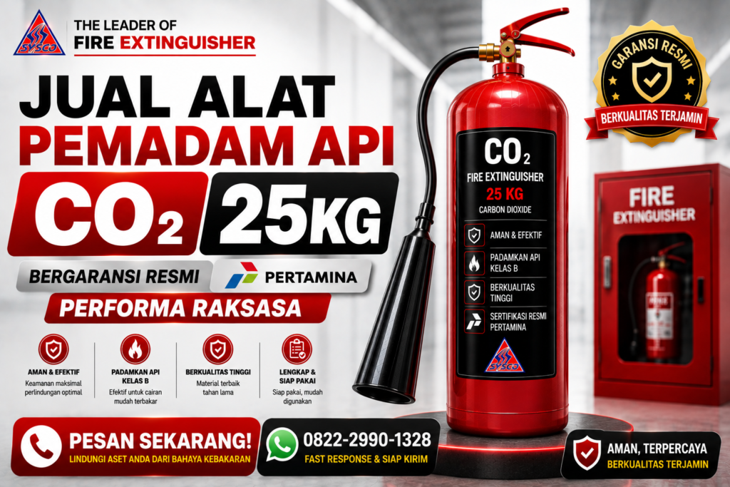 Jual Alat Pemadam Api CO2 25 kg