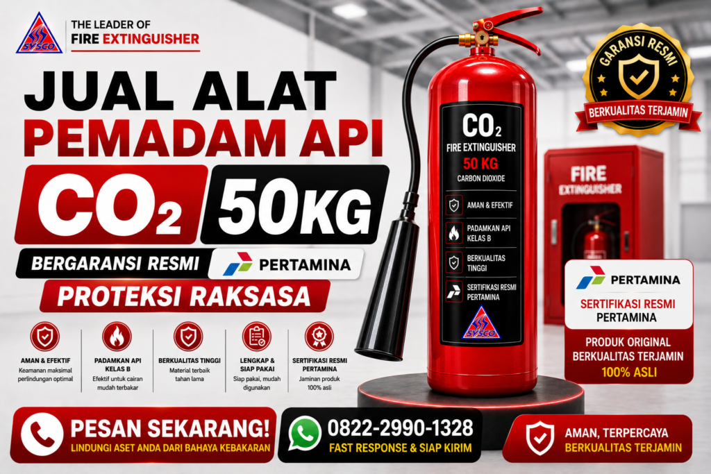 Jual Alat Pemadam Api Co2 50 kg