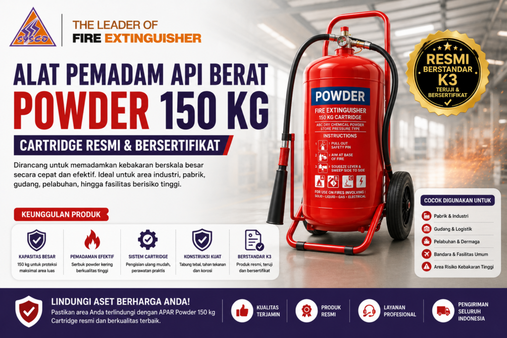 Poster Alat Pemadam Berat