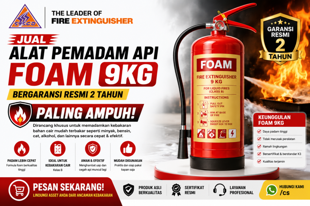 Jual Alat Pemadam Api Foam 9 kg