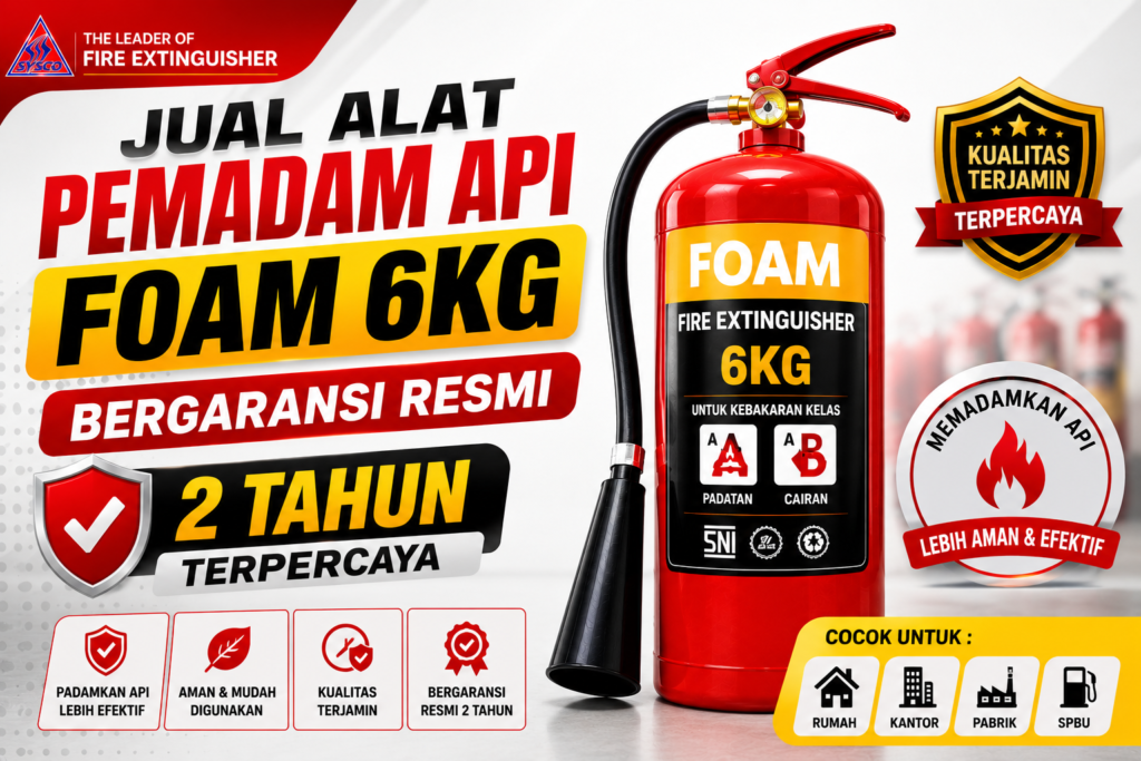 Jual Alat Pemadam Api Foam 6 kg