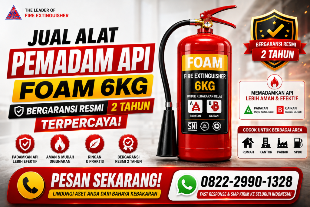 Promosi Alat Pemadam Api Foam 6 kg