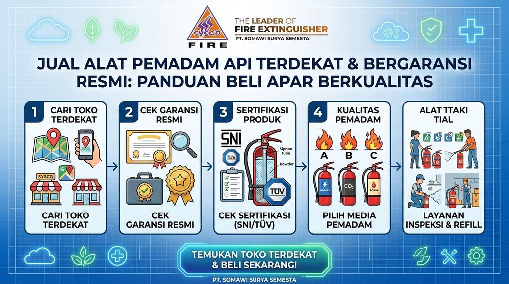 Jual Alat Pemadam Api Terdekat & Bergaransi Resmi: Panduan Beli APAR Berkualitas