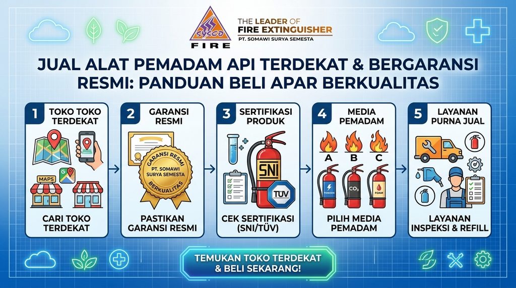 Jual Alat Pemadam Api Terdekat & Bergaransi Resmi: Panduan Beli APAR Berkualitas