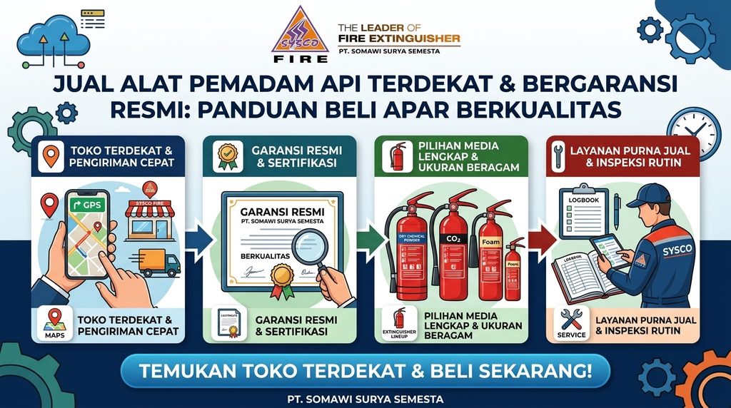 Jual Alat Pemadam Api Terdekat & Bergaransi Resmi: Panduan Beli APAR Berkualitas