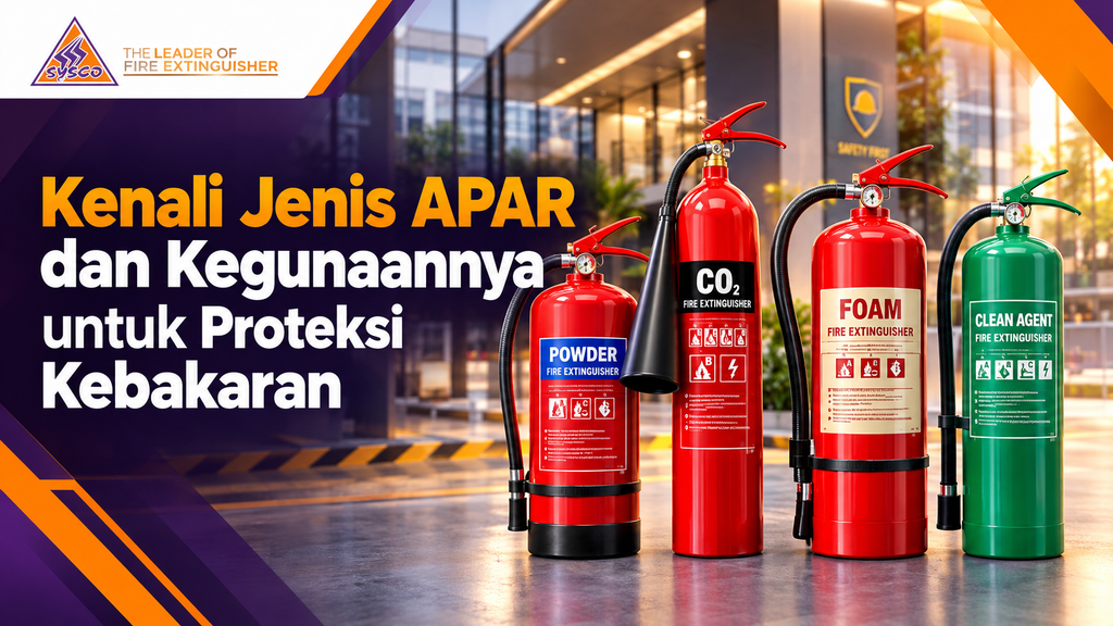 Kenali Jenis APAR dan Kegunaannya untuk Proteksi Kebakaran